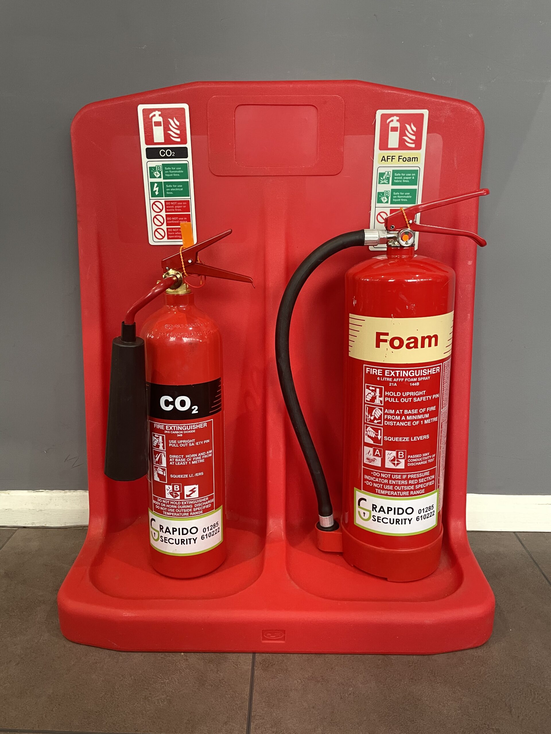 Fire Extinguishers Rapido Security
